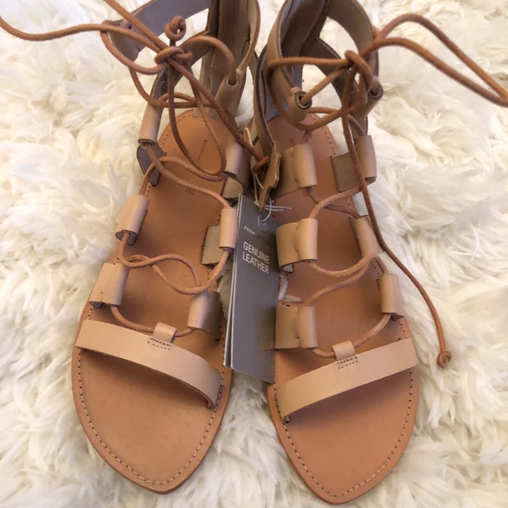H&M leather Gladiator sandals